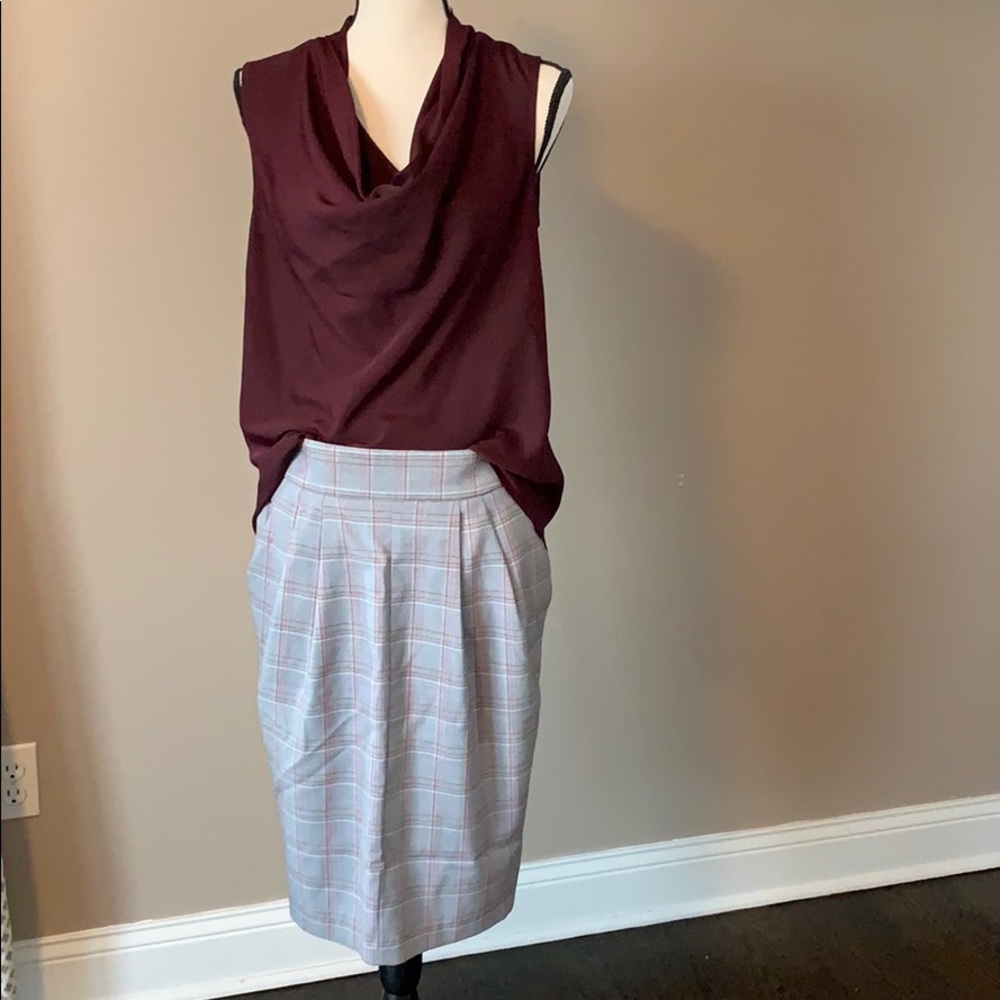 Great plaid skirt